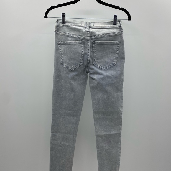 FREE PEOPLE Great Heights Frayed Skinny Jeans - Picture 7 of 9